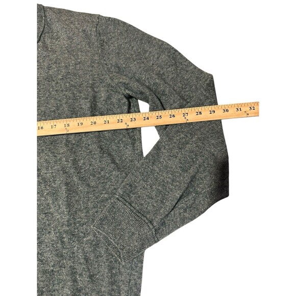 Hugo Boss Sweater Mens XXL Green V-Neck Wool & Cotten Blend Lightweight #CD15-5 - Picture 4 of 9
